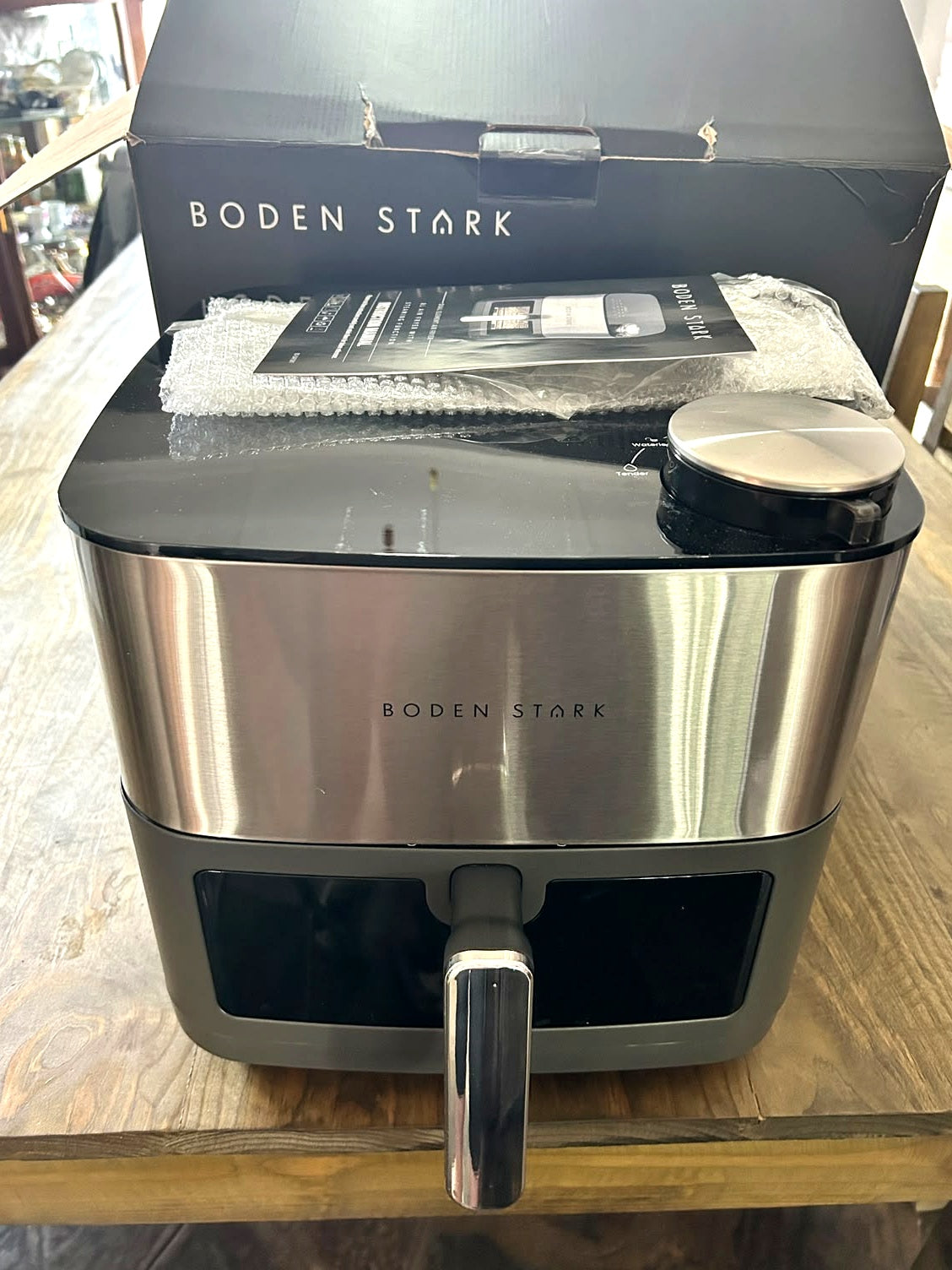 Boden Stark 8L Dual Element Air Fryer with Steaming Function