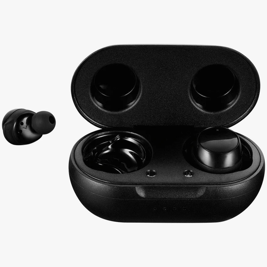 VOLKANO PISCES 2.0 SERIES TWS EARPHONES + CHARGING CASE – BLACK