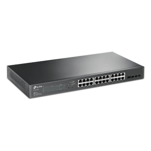 TP-Link SG2428P JetStream 28-Port Gigabit Smart Switch with 24-Port PoE+
