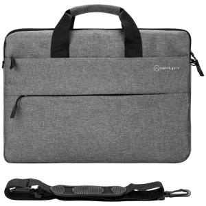 Amplify Cuba 15.6" Laptop Shoulder Bag Grey